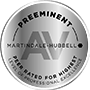 Badge - Preeminent Peer Review Rated
