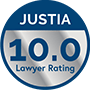 Badge - Justia 10 Lawyer Rating