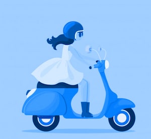 Are Operators / Riders of a Motor Scooter Required to Wear a Helmet in the State of Florida?
