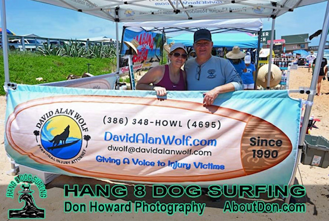 Hang 8 Dog Surfing Contest - Flagler Beach, Florida